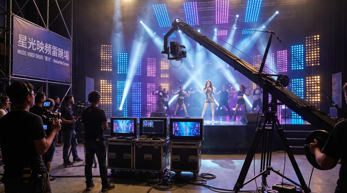 探花MV拍摄视频幕后